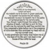 23rd Psalm Religious 1oz .999 Silver M...