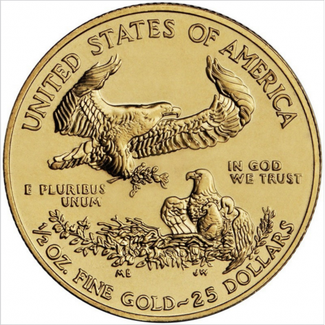 The Gold American Eagle