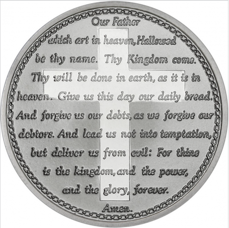 Lord's Prayer 1oz .999 Silver Medallion