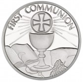 First Communion 1oz .999 Silver Medall...