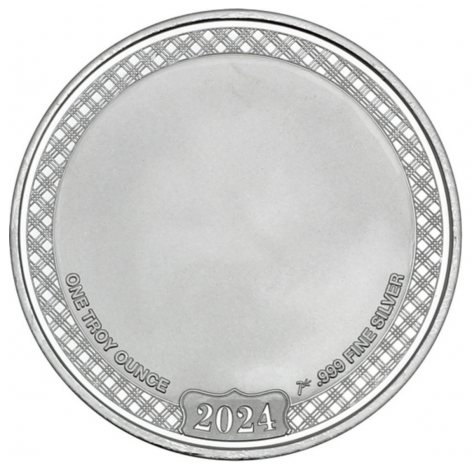 50th Anniversary 1oz .999 Silver Medallion Dated 2024