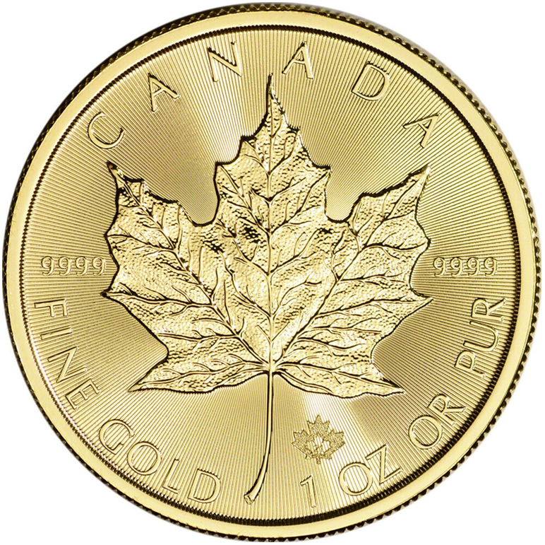 1oz Gold Maple Leaf Coin